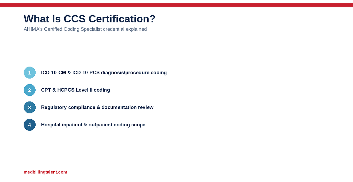 What Is CCS Certification? (2026)