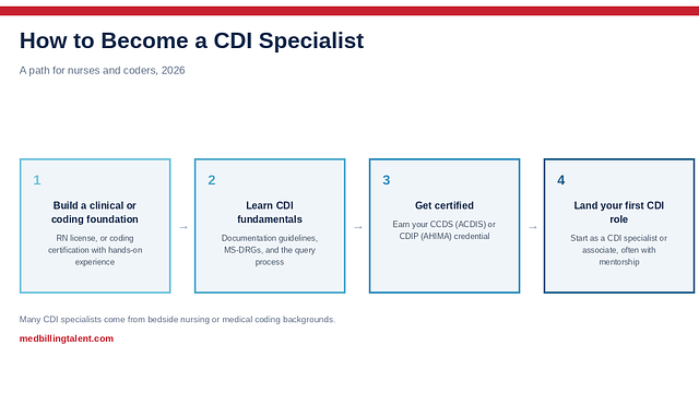 How to Become a CDI Specialist: A Guide for Nurses and Coders (2026)