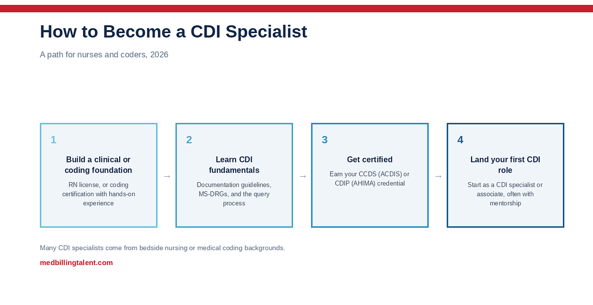 How to Become a CDI Specialist: A Guide for Nurses and Coders (2026)
