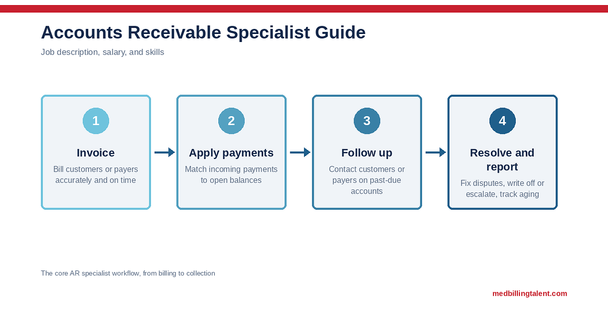 Accounts Receivable Specialist: Job Description, Salary, and Skills (2026)